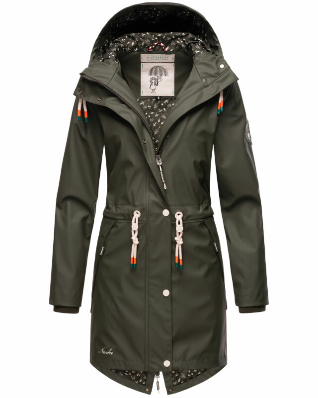 Navahoo Tropical Storm Damen Jacke B919 Olive Größe XXL - Gr. 44