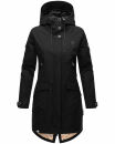 Navahoo Pfefferschote Damen Parka B920 Schwarz Größe M - Gr. 38