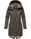 Navahoo Pfefferschote Damen Parka B920 Anthrazit...