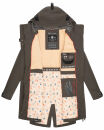 Navahoo Pfefferschote Damen Parka B920 Anthrazit Größe L - Gr. 40