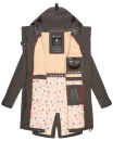 Navahoo Pfefferschote Damen Parka B920 Anthrazit Größe XXL - Gr. 44
