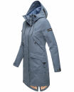 Navahoo Pfefferschote Damen Parka B920 Blau Größe S - Gr. 36