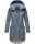 Navahoo Pfefferschote Damen Parka B920 Blau Größe S - Gr. 36