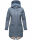 Navahoo Pfefferschote Damen Parka B920 Blau Größe XL - Gr. 42