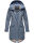 Navahoo Pfefferschote Damen Parka B920 Blau Größe 3XL - Gr. 46