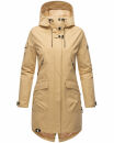 Navahoo Pfefferschote Damen Parka B920 Beige Größe M - Gr. 38