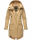 Navahoo Pfefferschote Damen Parka B920 Beige Größe M - Gr. 38