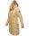Navahoo Pfefferschote Damen Parka B920 Beige Größe M - Gr. 38