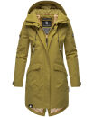 Navahoo Pfefferschote Damen Parka B920 Moosgrün...