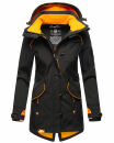 Marikoo Soulinaa Damen Softshell Jacke B921 Schwarz Größe L - Gr. 40