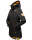 Marikoo Soulinaa Damen Softshell Jacke B921 Schwarz Größe 3XL - Gr. 46