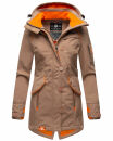 Marikoo Soulinaa Damen Softshell Jacke B921 Taupe Grau Größe M - Gr. 38