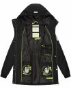 Navahoo Neophee Damen Parka B922 Schwarz Größe XS - Gr. 34