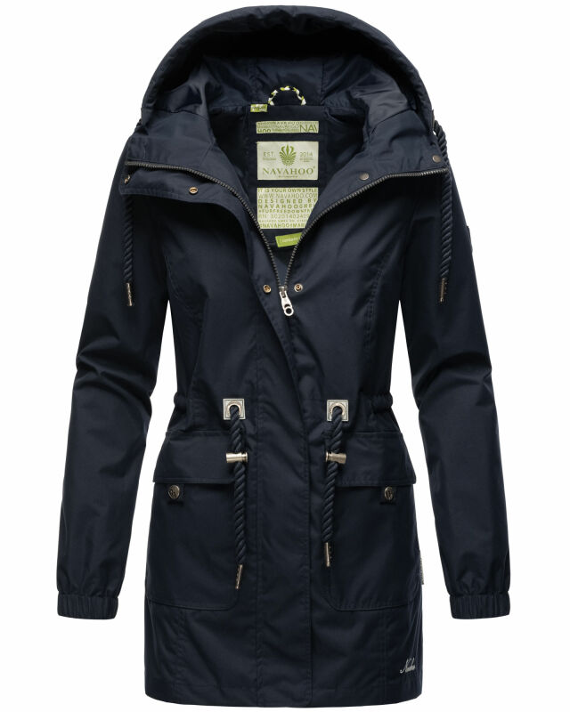 Navahoo Neophee Damen Parka B922 Navy Größe S - Gr. 36