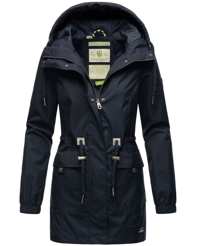 Navahoo Neophee Damen Parka B922 Navy Größe L - Gr. 40