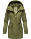 Navahoo Neophee Damen Parka B922 Olive Größe XS - Gr. 34