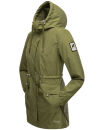 Navahoo Neophee Damen Parka B922 Olive Größe XS - Gr. 34