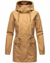Navahoo Neophee Damen Parka B922 Camel Größe XS - Gr. 34