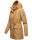 Navahoo Neophee Damen Parka B922 Camel Größe XS - Gr. 34