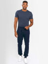 Alessandro Salvarini Herren Cargo Hose Dunkelblau O275