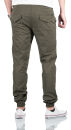 Alessandro Salvarini Herren Cargo Hose Olive  O275 W33 L32