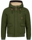 Alessandro Salvarini Herren Winterjacke Olive  O287