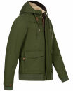 Alessandro Salvarini Herren Winterjacke Olive  O287