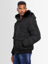 Alessandro Salvarini Herren Winterjacke O286 - Schwarz