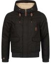 Alessandro Salvarini Herren Winterjacke Schwarz  O287 Größe XL - Gr. XL