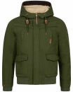 Alessandro Salvarini Herren Winterjacke Olive  O287 Größe S - Gr. S