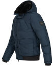 Alessandro Salvarini Herren Winterjacke O286 - Navy-Gr.S