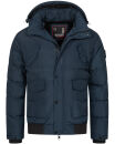 Alessandro Salvarini Herren Winterjacke O286 - Navy-Gr.M