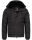 Alessandro Salvarini Herren Winterjacke O286 - Schwarz-Gr.S
