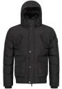 Alessandro Salvarini Herren Winterjacke O286 - Schwarz-Gr.M