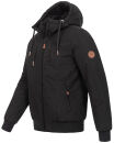 Alessandro Salvarini Herren Winter Jacke Schwarz O320 Größe XL - Gr. XL