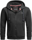 Alessandro Salvarini Herren Sweatjacke O-313...