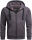 Alessandro Salvarini Herren Sweatjacke O-313 Größe S - Gr. S