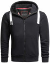 Alessandro Salvarini Herren Sweatjacke O-314