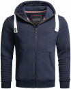 Alessandro Salvarini Herren Sweatjacke O-314 Größe S - Gr. S