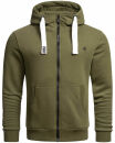 Alessandro Salvarini Herren Sweatjacke O-314 Größe S - Gr. S