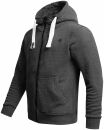 Alessandro Salvarini Herren Sweatjacke O-314 Größe S - Gr. S