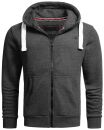 Alessandro Salvarini Herren Sweatjacke O-314 Größe L - Gr. L
