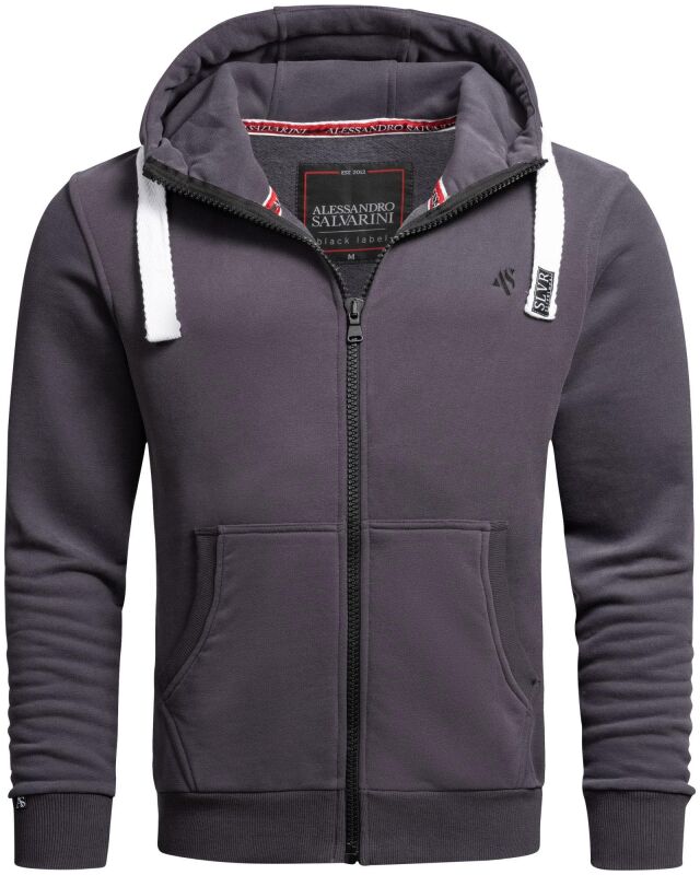 Alessandro Salvarini Herren Sweatjacke O-314 Größe L - Gr. L