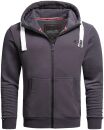 Alessandro Salvarini Herren Sweatjacke O-314 Größe L - Gr. L