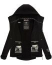 Marikoo Kleinezicke Damen Outdoor  Softshell Jacke Übergangsjacke B864 Schwarz Größe XXXL - Gr. 46