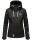 Marikoo Kleinezicke Damen Outdoor  Softshell Jacke Übergangsjacke B864 Schwarz Größe XXXL - Gr. 46