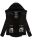 Marikoo Kleinezicke Damen Outdoor  Softshell Jacke Übergangsjacke B864 Schwarz Größe XXXL - Gr. 46