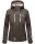 Marikoo Kleinezicke Damen Outdoor  Softshell Jacke Übergangsjacke B864 Anthrazit Größe XXXL - Gr. 46