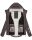 Marikoo Kleinezicke Damen Outdoor  Softshell Jacke Übergangsjacke B864 Anthrazit Größe XXXL - Gr. 46