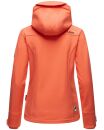 Marikoo Kleinezicke Damen Outdoor  Softshell Jacke Übergangsjacke B864 Coral Größe XXXL - Gr. 46
